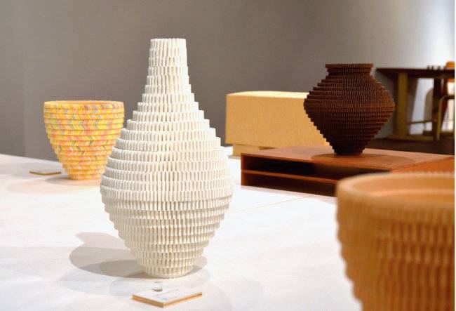 배세진 작가의 입체 도자 작업.