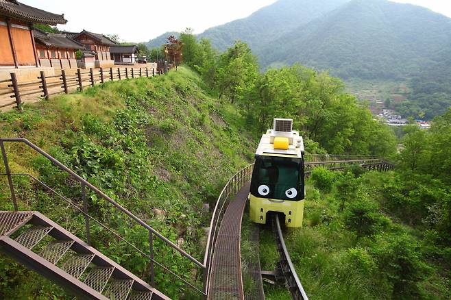 문경 단산 모노레일