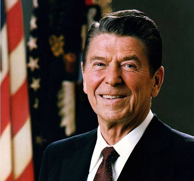 미국의 제40대 대통령 로널드 윌슨 레이건. [사진=미국 대통령실 제공]