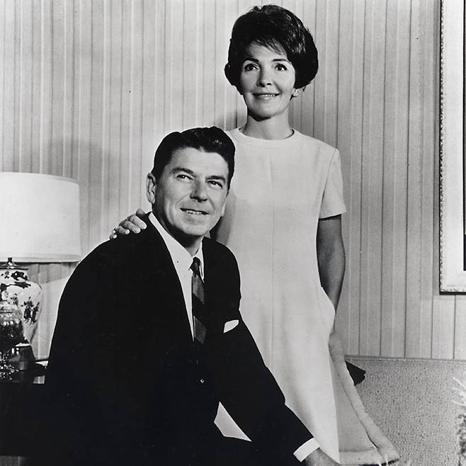 1967년의 레이건 부부. [사진=레이건재단(reaganfoundation.org) 제공]