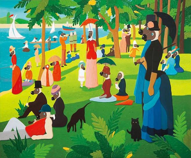 김선우 작가의 'A Sunday on La Mauritius' 사진 제공 = 서울옥션