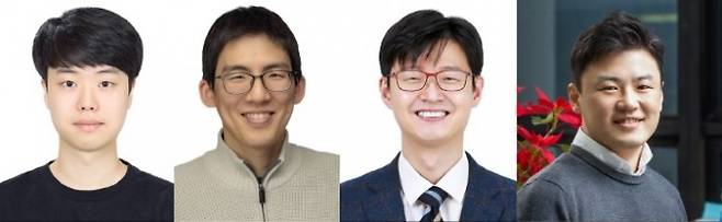 박찬진 서울대 연구원, 박근환 가천대 교수, 선정윤 서울대 교수, 김호영 서울대 교수. 서울대 제공