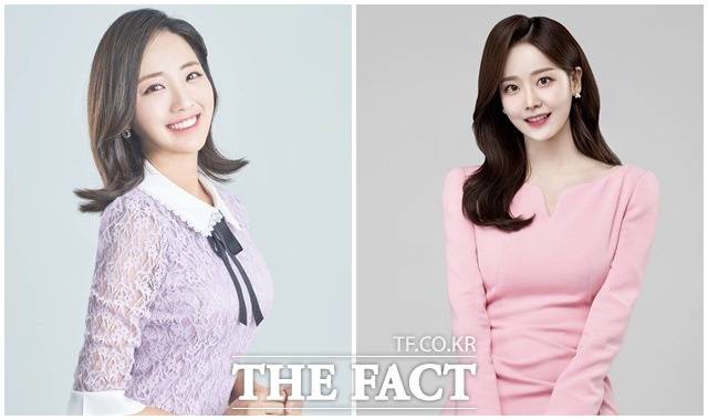 '2023 LCK 스프링'에 새로 합류하는 배혜지(왼쪽)·함예진 아나운서 /인스타그램 캡처