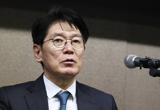 이강철 한국 야구대표팀 감독이 2023 월드베이스볼클래식(WBC) 대표팀 명단을 발표하고 있다. /사진= 뉴스1