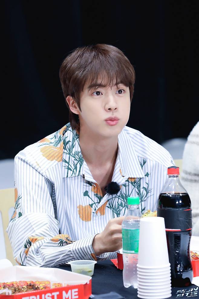 방탄소년단 진, '달방' 밝힌 러블리 김석진♥