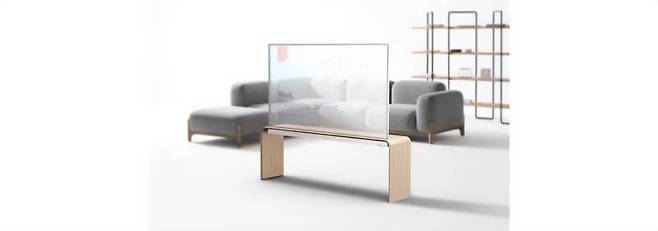 LG전자의 투명 텔레비전인 LG 올레드 T. 출처=CTA