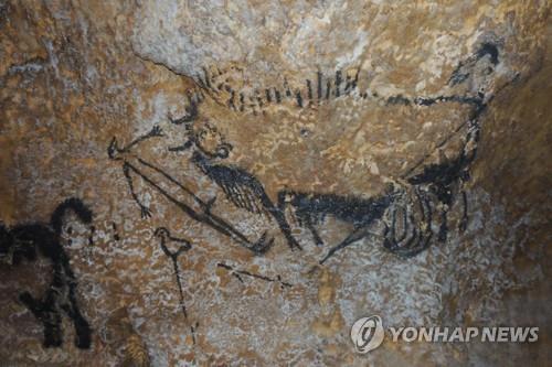 라스코 동굴 벽화 [알리스테어 쿰스 제공. DB 및 재판매 금지]