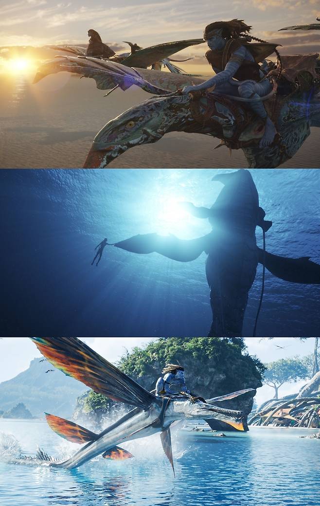 '아바타: 물의 길' 스틸(월트디즈니컴퍼니 코리아 제공)