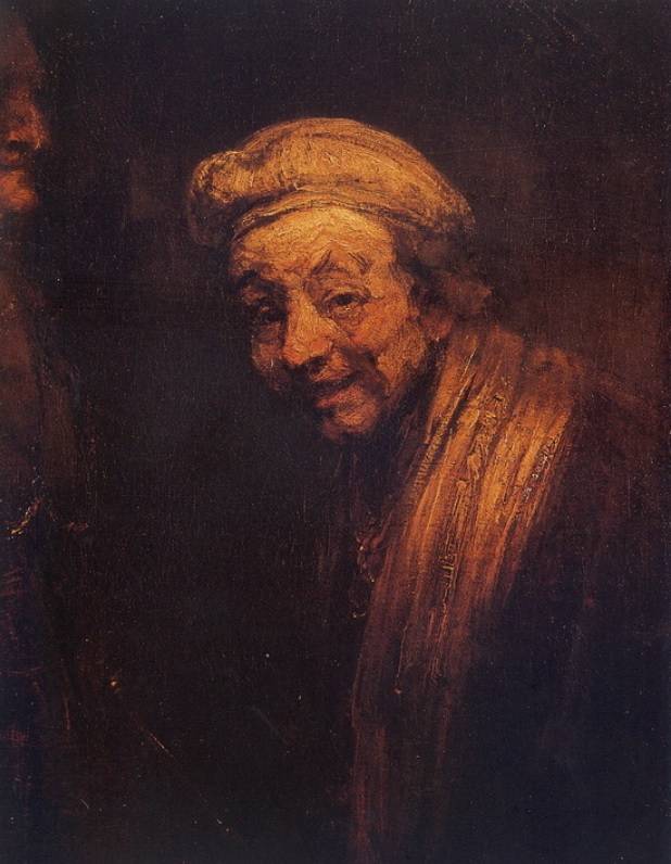 렘브란트, 제욱시스로 분장한 자화상, 1668
