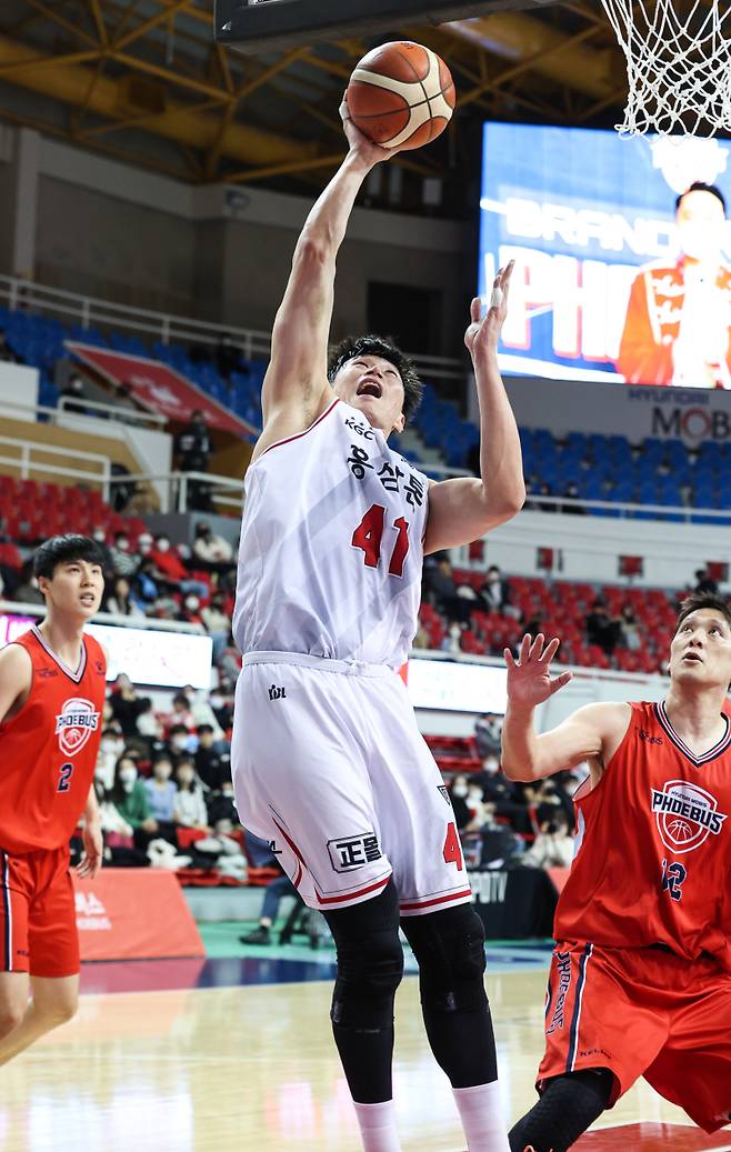 안양 KGC 센터 오세근. 사진=KBL 제공