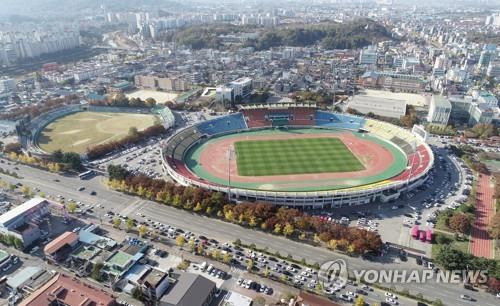 전주 종합경기장과 야구장 [전주시 제공]