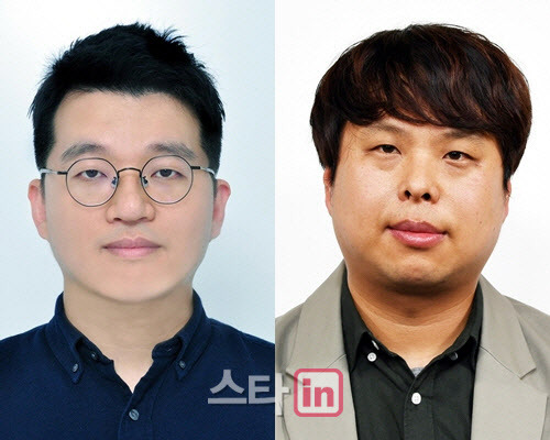 일간스포츠 배중현 기자(왼쪽), 한국일보 김지섭 기자.