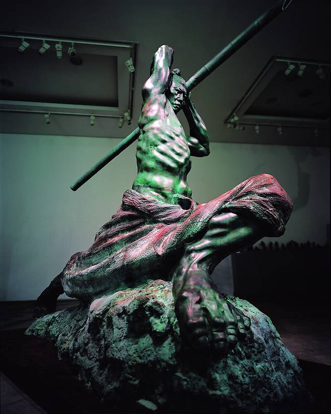 <갑오농민전쟁>, 브론즈, 120×290×275㎝, 1994. 구본주기념사업회 제공