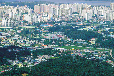 3기신도시 공공주택 공급이 예정된 하남 교산지구. [연합]