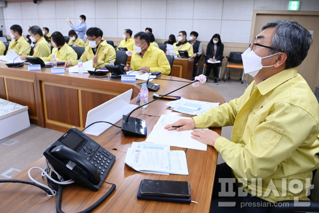 ▲'중대시민재해 예방을 위한 연구과제 보고회' 모습. ⓒ수원시 제공