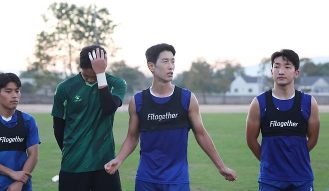 훈련 중인 안영규 [광주FC 제공. 재판매 및 DB 금지]