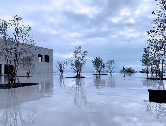 제주도 서귀포시 남원읍 하례리 창고. [건축사사무소 에스에프랩 제공]
