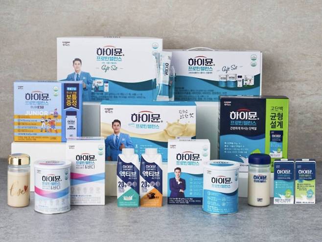 일동후디스 단백질 보충제 ‘하이뮨 프로틴 밸런스’. [일동후디스 제공]