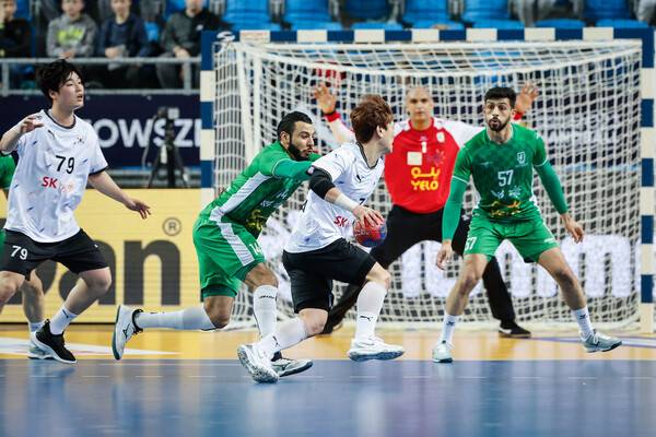 한국 남자 핸드볼대표팀이 제28회 세계핸드볼선수권대회에서 연승 행진을 달렸다. 사진┃국제핸드볼연맹(IHF)