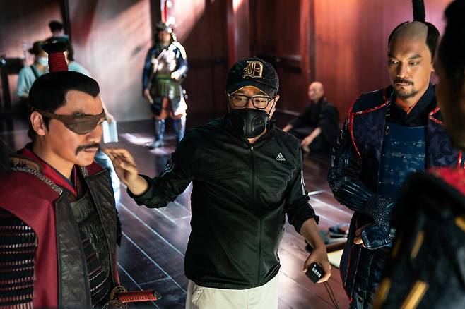 ▲ 영화 \'한산:용의 출현\' 디렉팅 스틸. 제공|롯데엔터테인먼트