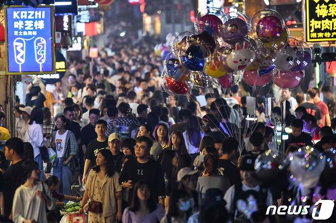 중국의 한 거리 <자료사진> ⓒ AFP=뉴스1