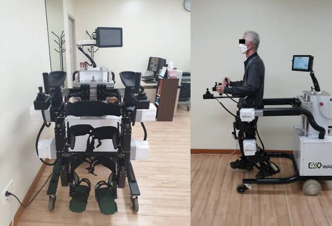 걷는 능력이 저하된 뇌졸중 환자에게 ‘보행로봇치료’를 시행하면 보행능력과 운동능력 향상되는 것으로 나타났다.