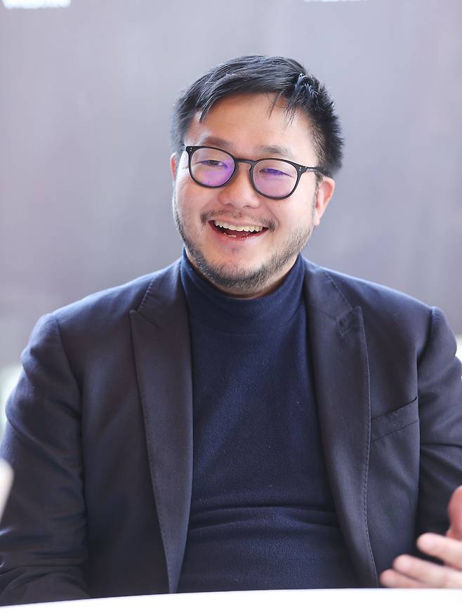 레온 풍 바이낸스 아태지역 대표가 지난 18일 조선비즈와 인터뷰를 갖고 있는 모습. /조선비즈DB