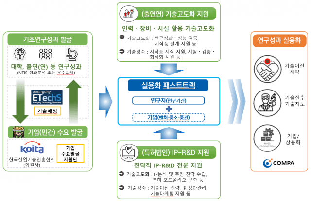 차세대 유망 Seed 기술실용화 패스트트랙 사업 개요 (자료=과기정통부)