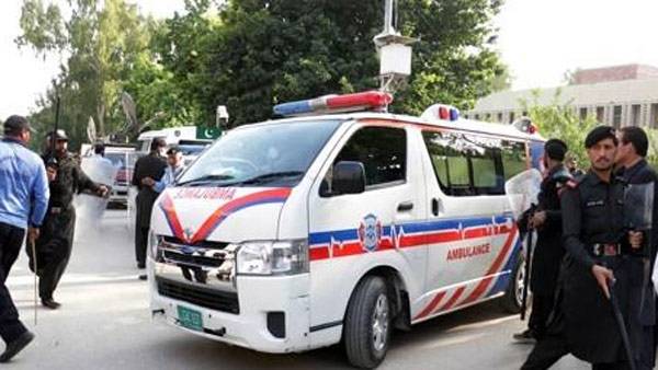 이동 중인 파키스탄 구급차. (기사 내용과는 상관 없음) [사진제공 : 연합뉴스]