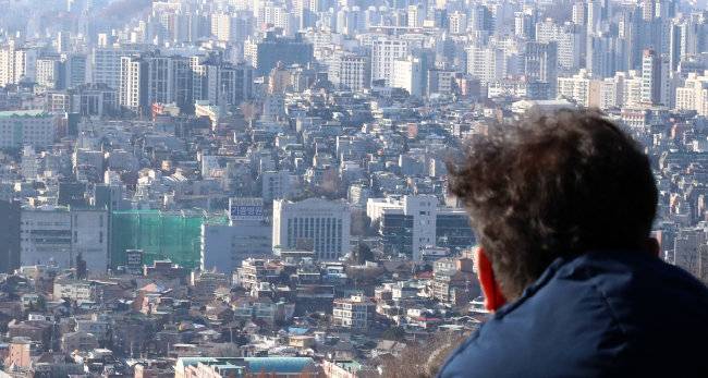 1월 3일 서울 중구 남산에서 바라본 서울 시내. [전영한 동아일보 기자]