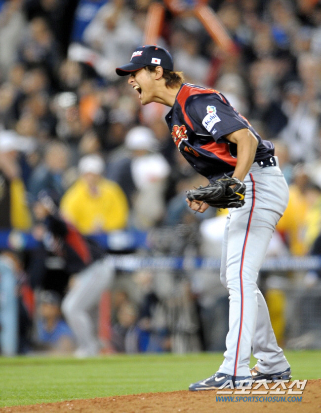 2009년 WBC 한국과 결승전에 등판한 다르빗슈. 최문영기자 deer@