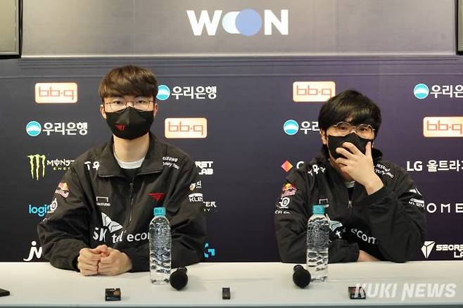 왼쪽부터 이상혁과 배성웅 감독.   사진=문대찬 기자