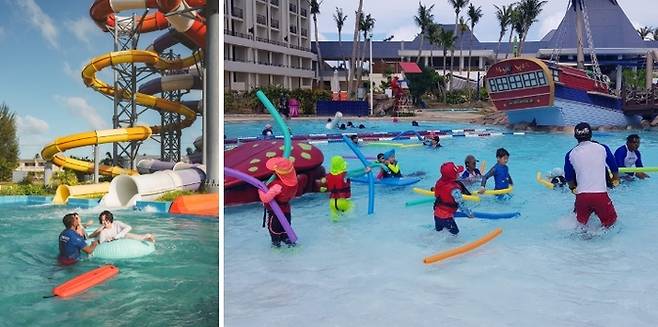 PIC 사이판 워터파크는 사이판 내 물놀이 시설 중 최대 규모다 / 사진=MRI