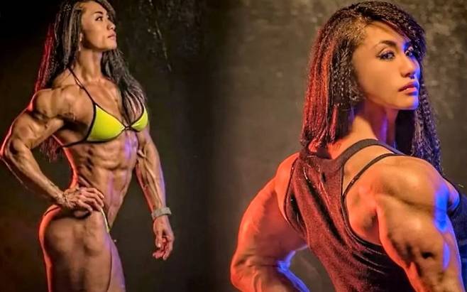 넷플릭스 서바이벌 예능 ‘피지컬:100’의 여성 참가자인 보디빌더 춘리 [넷플릭스 공식 유튜브 영상 갈무리]