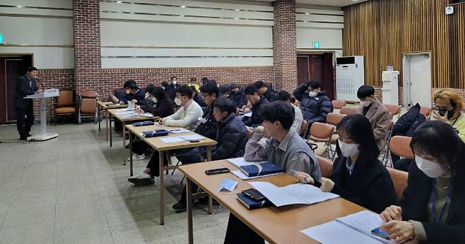 축산 업무 관계자 교육. 고흥군 제공