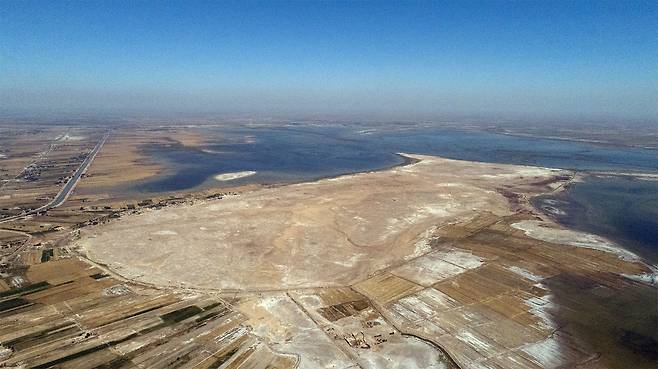 라가시 유적 발굴지의 항공 뷰 / 사진=라가시 발굴 프로젝트