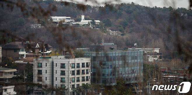 2022년 3월 21일 촬영한 서울 용산구 한남동 주요 기관장 공관 모습. ⓒ News1 안은나 기자