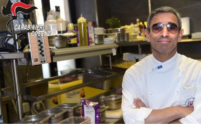 이탈리아 레스토랑 셰프 행세를 하다 붙잡힌 마피아 조직원 에드가르도 그레코(63).[사진출처=인터폴 홈페이지]