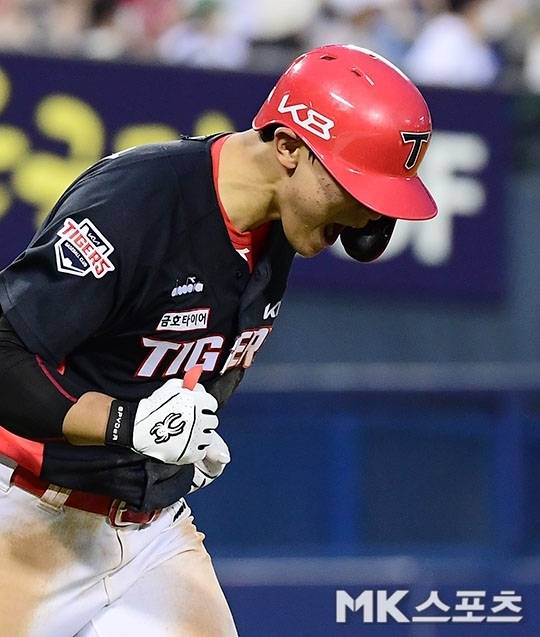 김도영은 지난해 후반기 찾은 자신에게 가장 맞는 타격폼을 발전시켜 올해도 유지하겠다는 각오도 들려줬다. 사진=김영구 기자