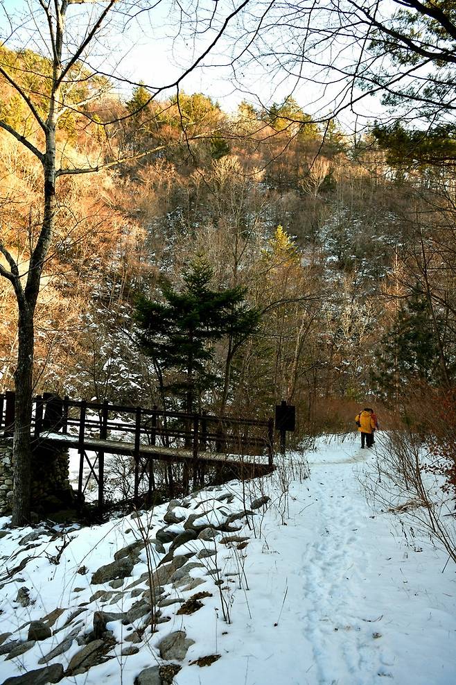 선재길 트레킹.