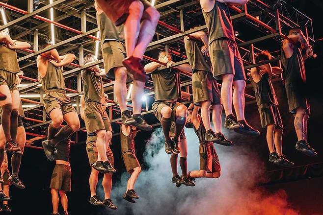 넷플릭스 《피지컬: 100》의 한 장면 ⓒ넷플릭스 제공