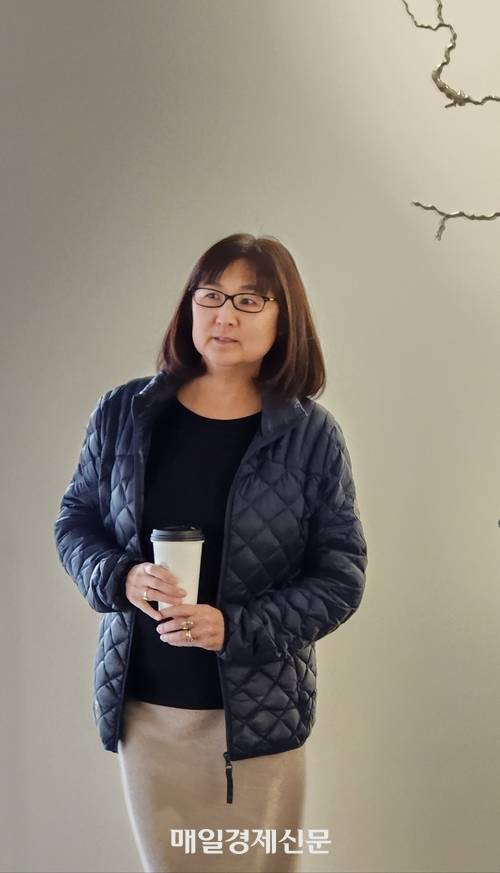 한국에서 첫 개인전을 열어 방한한 미국 건축가 겸 작가 마야 린  <이한나 기자>