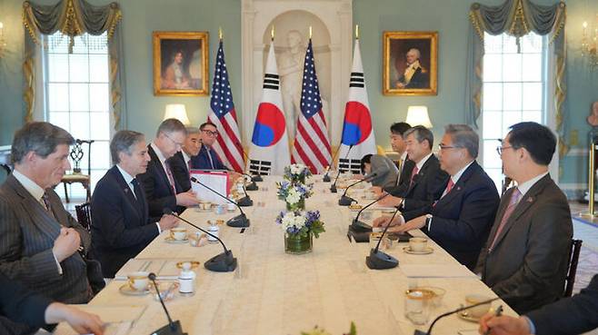 한미 외교장관 회담