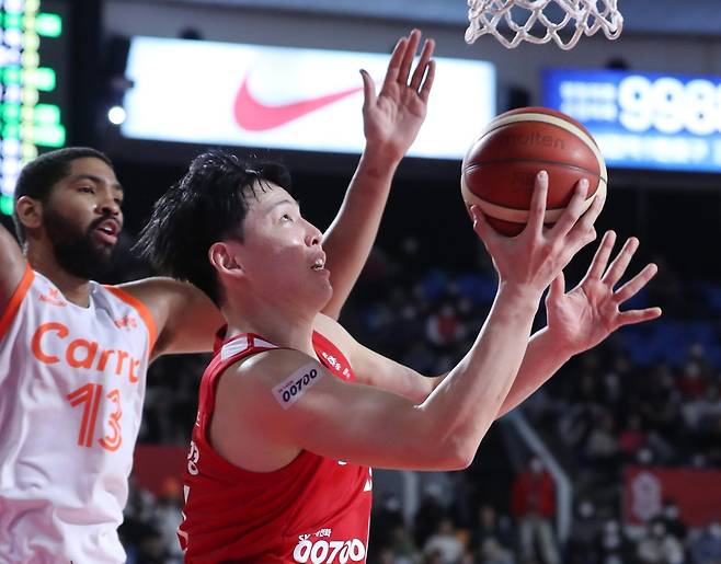 SK의 최부경 [KBL 제공. 재판매 및 DB금지]
