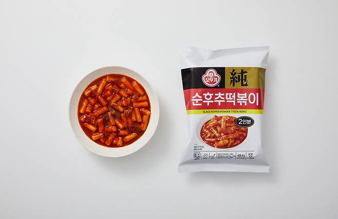 순후추 떡볶이 제품 사진.(오뚜기 제공)