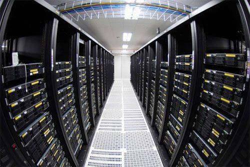 한 데이터센터 내부 전경 / 조선DB