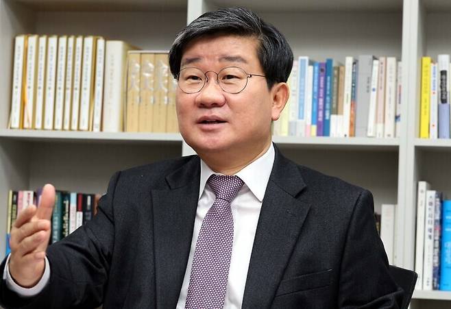 더불어민주당 전해철 의원. 서상배 선임기자