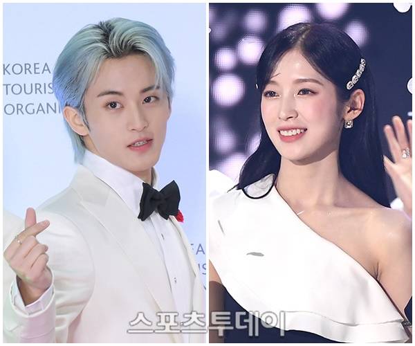 왼쪽부터 NCT 마크, 오마이걸 아린 / 사진=DB