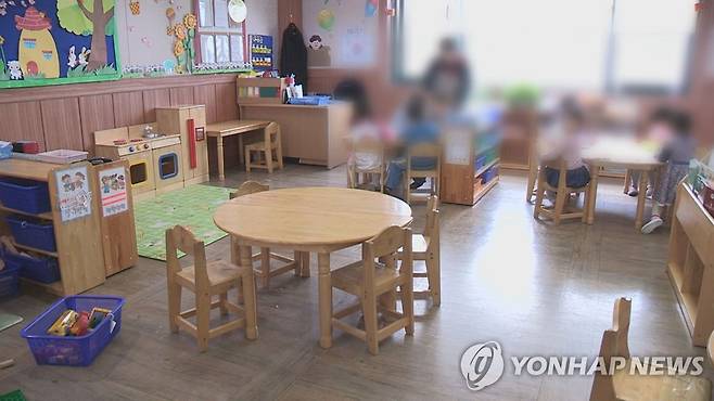 유치원 교실 [연합뉴스TV 제공]