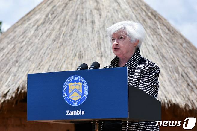 재닛 옐런 미국 재무장관. ⓒ 로이터=뉴스1 ⓒ News1 우동명 기자